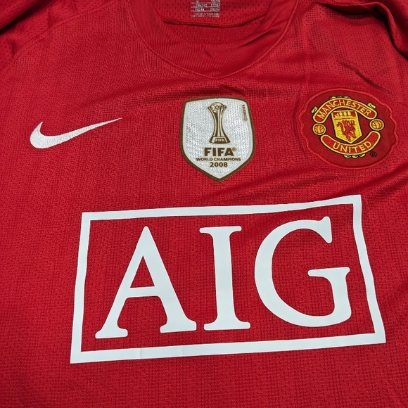 Manchester United 2008/09 Ronaldo #7 Adult Jersey - Picture 7 of 11